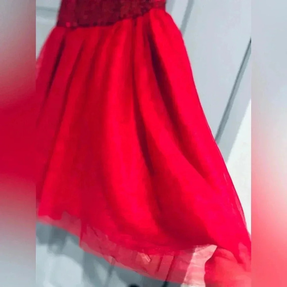 Cat & Jack girls dress Xmas perfect size 14-16 XL like new condition - Picture 3 of 7